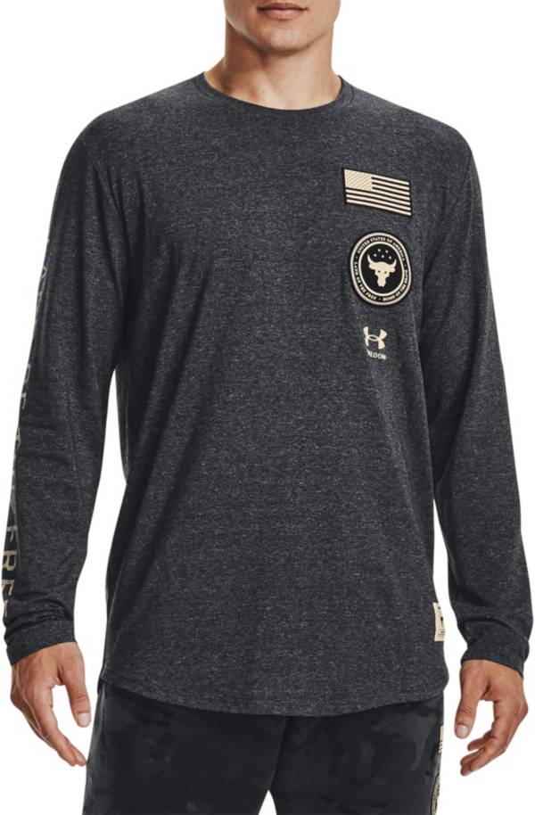 Under Armour Men's Project Rock Veterans Day Long Sleeve T-Shirt