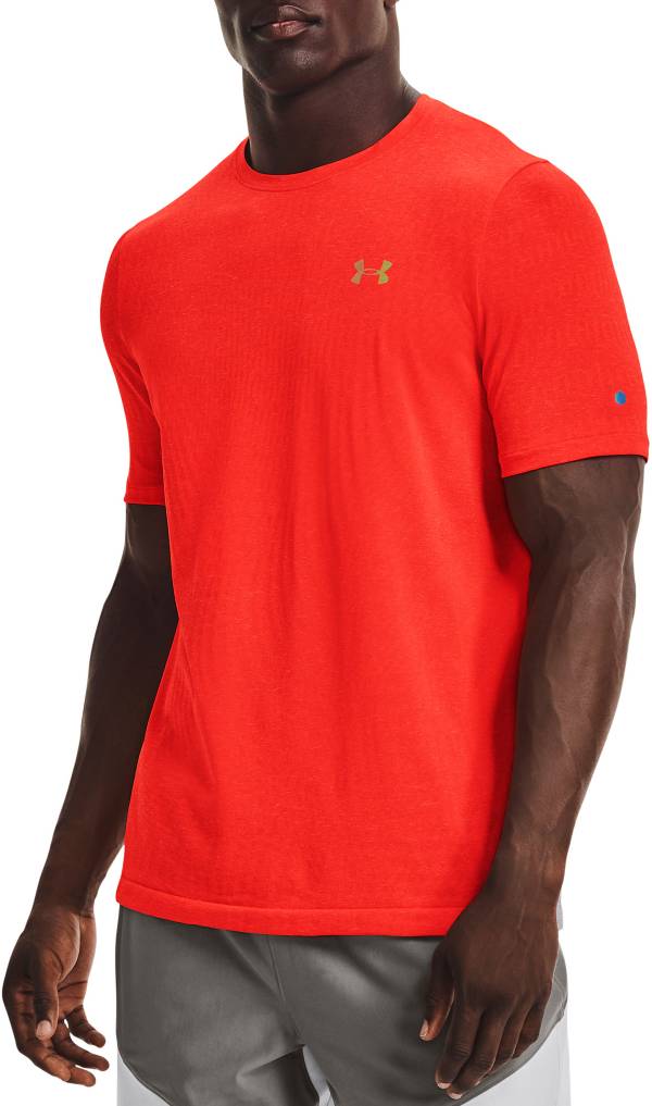 Under Armour Men's UA RUSH HeatGear Seamless Illusion Short Sleeve T-Shirt product image