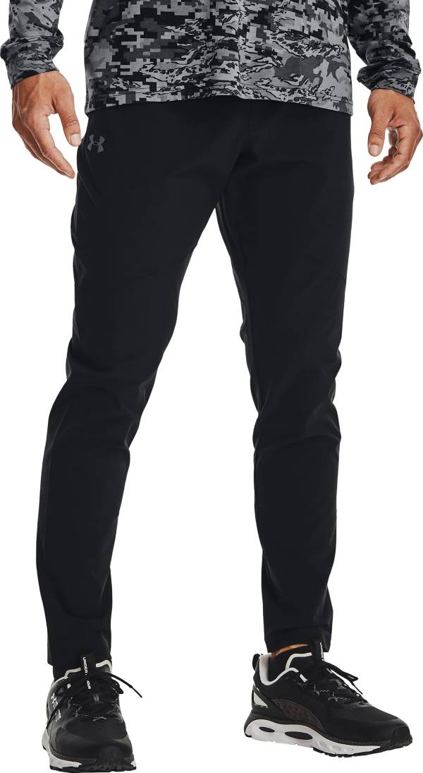Women's Stretch Woven High-Rise Taper Pants - All In Motion™ Black XS