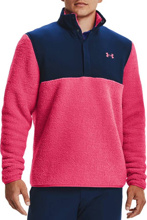 Resplandor fuente Persona Under Armour Men's SweaterFleece Pile Golf Pullover | Dick's Sporting Goods