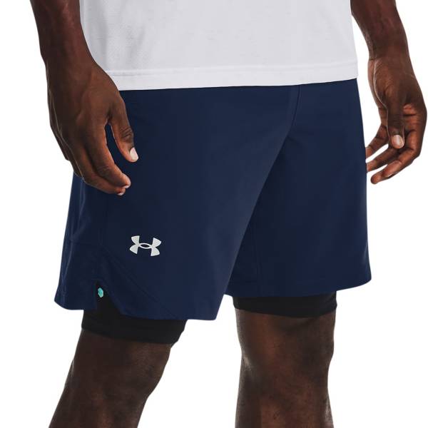 Men's shorts Under Armour Men's UA Vanish Woven Shorts - blue mirage/black, Tennis Zone