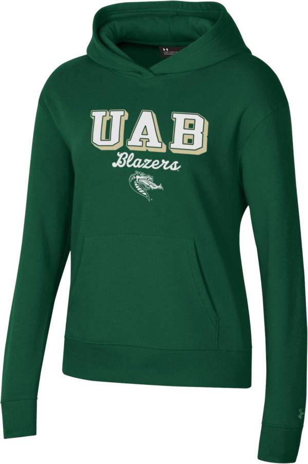 Under Armour Women's UAB Blazers Green All Day Pullover Hoodie product image
