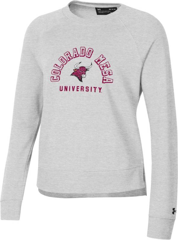 Under Armour Women's Colorado Mesa Mavericks Grey All Day Pullover Sweatshirt