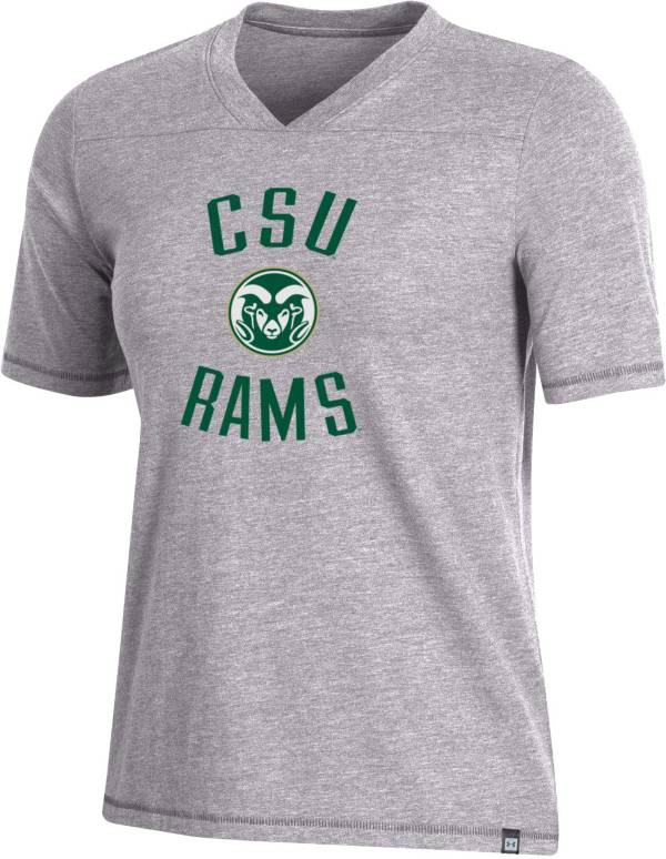 Under Armour Women's Colorado State Rams Grey V-Neck T-Shirt product image