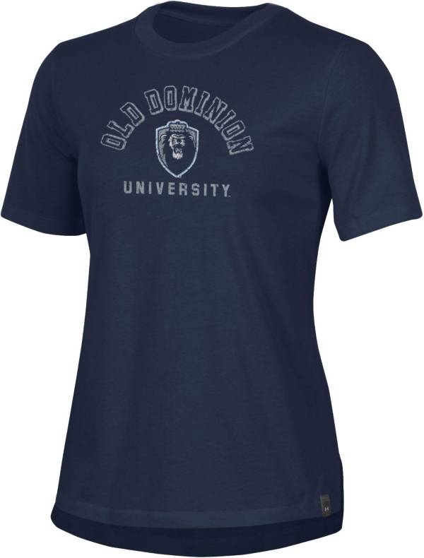 Under Armour Women's Old Dominion Monarchs Blue Performance Cotton T-Shirt