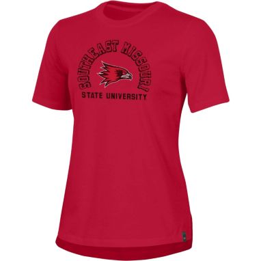 sorry, Under Armour Women's Southeast Missouri State Redhawks Red Performance Cotton T-Shirt is currently out of stock