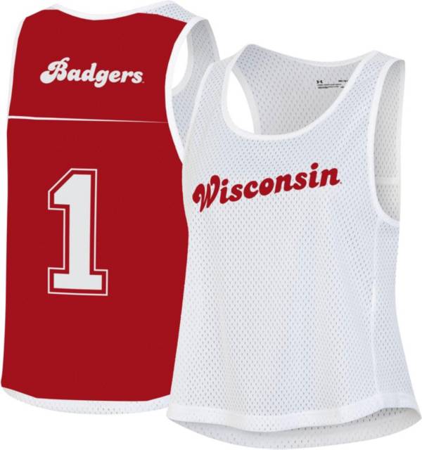 Under Armour Women's Wisconsin Badgers Red Gameday Performance Pinnie