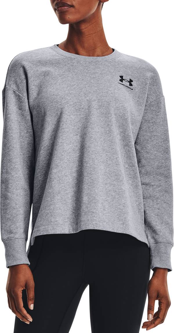 Under armour crew neck sweatshirt outlet womens