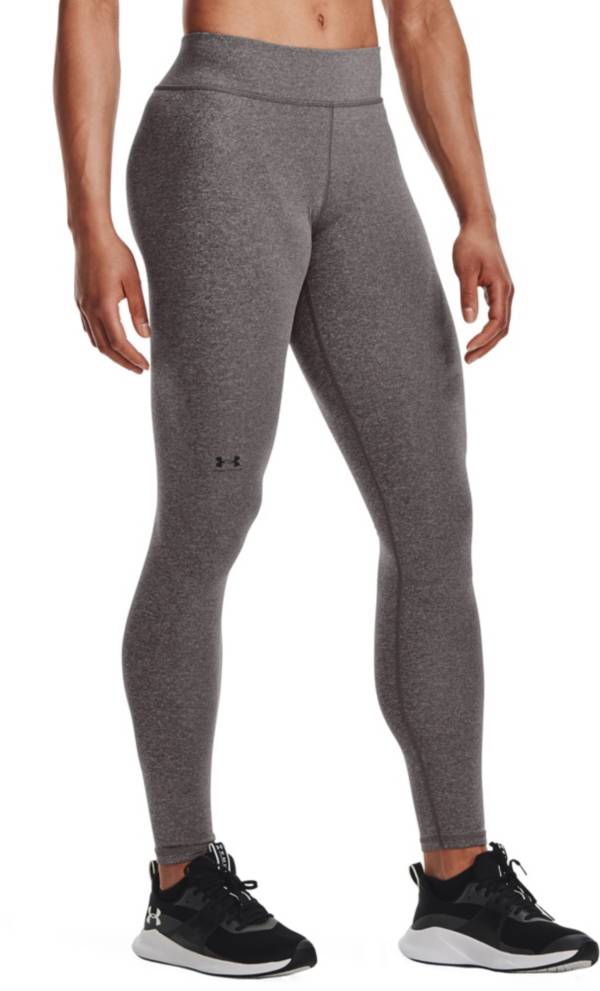 Under Armour Cold Gear Leggings Youth Large 1343271-010 Jet Gray