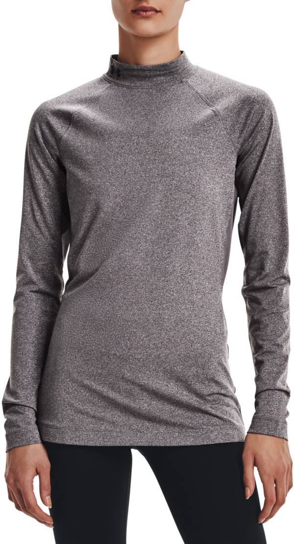 Under Armour Women's ColdGear Authentics Mock Neck Pullover 2.0