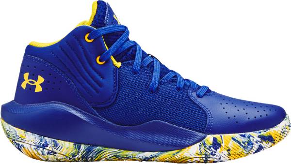 Under Armour Jet 21 Gs Blu Giallo - Scarpe Basket Bambino - Acquista online  su Sportland