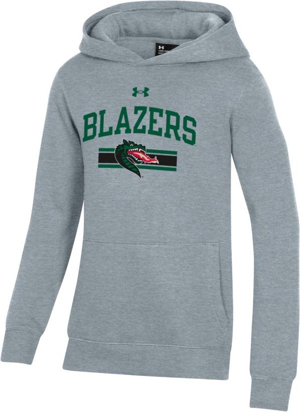 Under Armour Youth UAB Blazers Grey All Day Pullover Hoodie product image