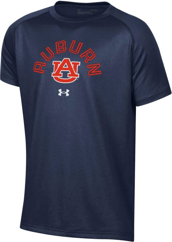 Under Armour Youth Auburn Tigers Blue Tech Performance T-Shirt product image