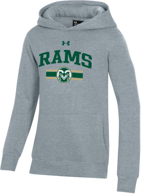 Under Armour Youth Colorado State Rams Grey All Day Pullover Hoodie product image