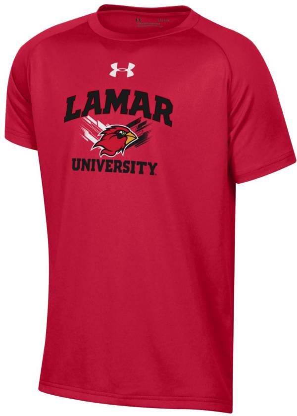 Under Armour Youth Lamar Cardinals Red Tech Performance T-Shirt product image