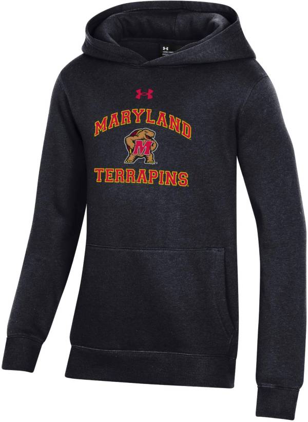 Under Armour Youth Maryland Terrapins Black All Day Pullover Hoodie product image