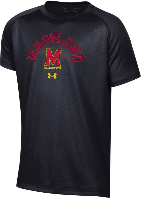 Under Armour Youth Maryland Terrapins Black Tech Performance T-Shirt product image