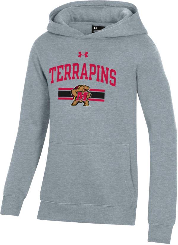 Under Armour Youth Maryland Terrapins Grey All Day Pullover Hoodie product image