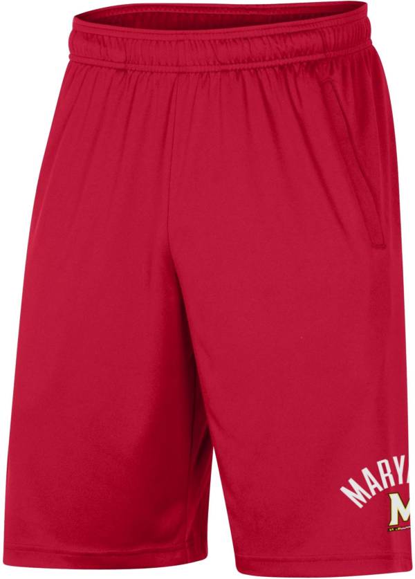 Under Armour Youth Maryland Terrapins Red Tech Performance Shorts product image