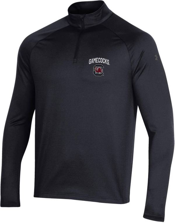 Under Armour Youth South Carolina Gamecocks Black Performance Quarter-Zip Pullover Shirt product image