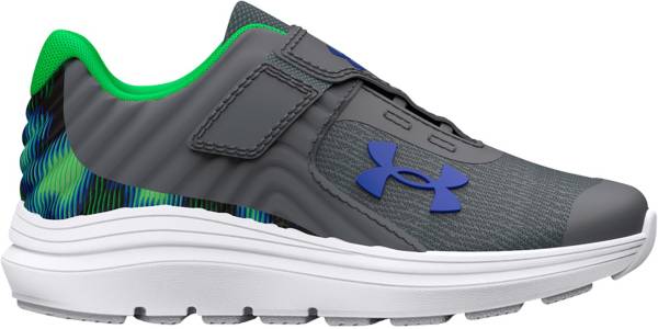 boys gray under armour shoes