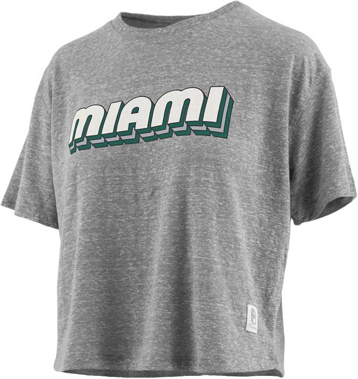 Miami Hurricanes Women's Logo Crop