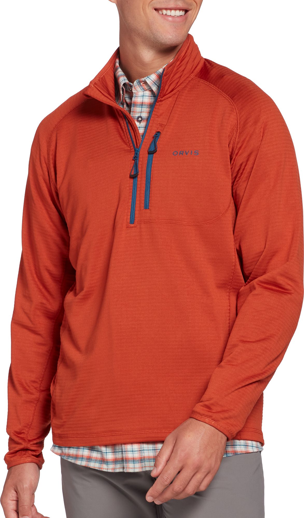 Orvis Men's Horseshoe Hills 1/4 Zip Pullover Jacket product image