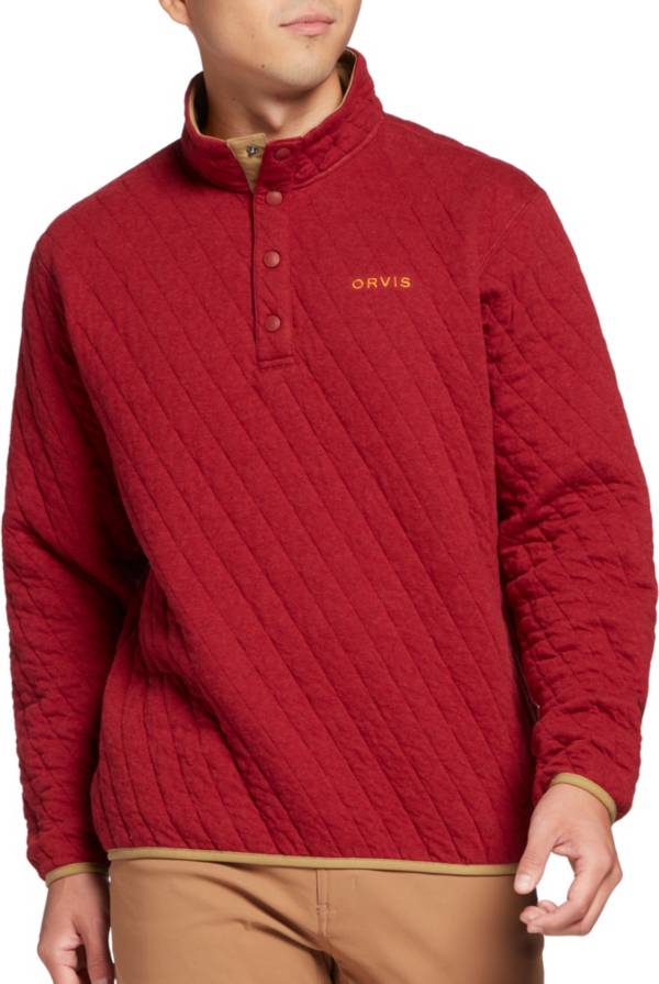 Orvis Men’s Outdoor Quilted Snap Sweatshirt | Field and Stream