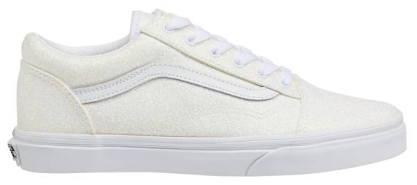 vans old school kids white