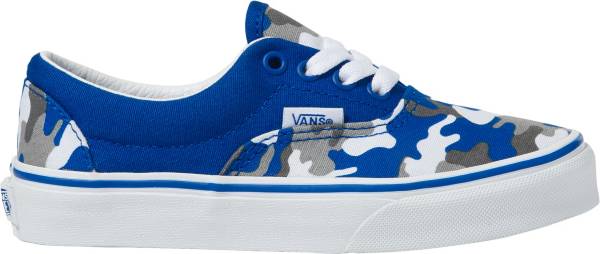 Vans Youth Era Blue Camo Sneakers