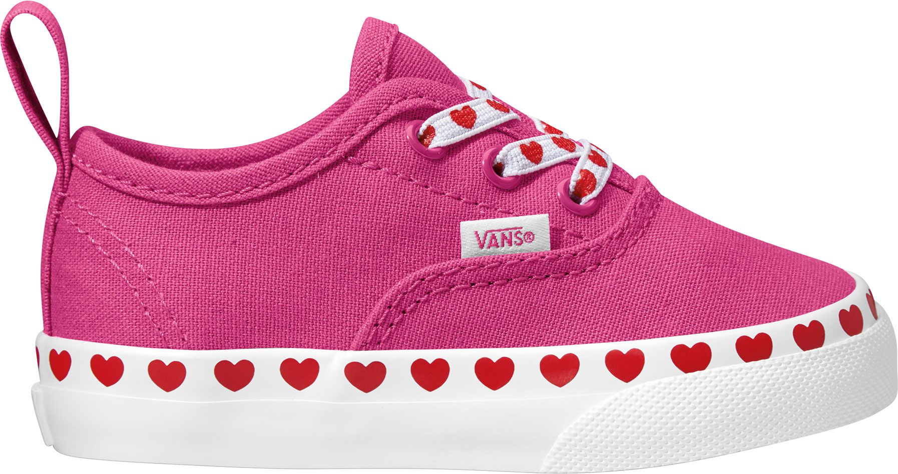white vans with red heart