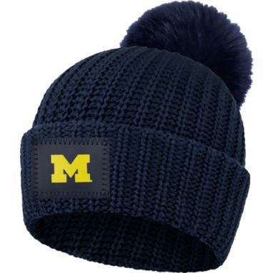 sorry, Love Your Melon Michigan Wolverines Blue Pom Knit Beanie is currently out of stock