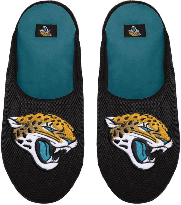 FOCO Jacksonville Jaguars Logo Mesh Slippers product image