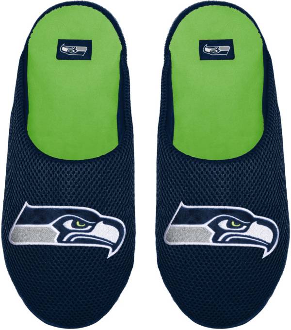 FOCO Seattle Seahawks Logo Mesh Slippers product image