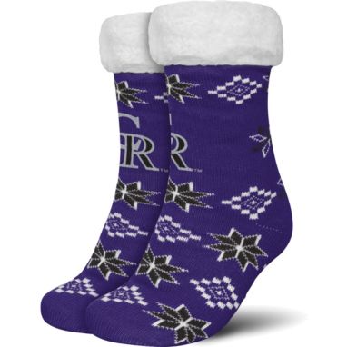 sorry, FOCO Colorado Rockies Cozy Socks is currently out of stock