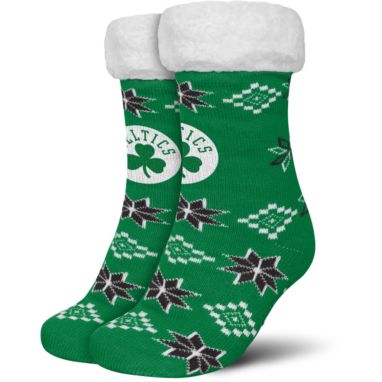 sorry, FOCO Boston Celtics Cozy Footy Slippers is currently out of stock