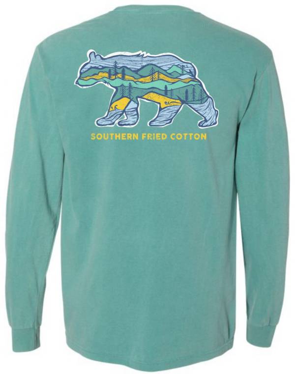 Southern Fried Cotton Big Bear Long Sleeve T-Shirt product image
