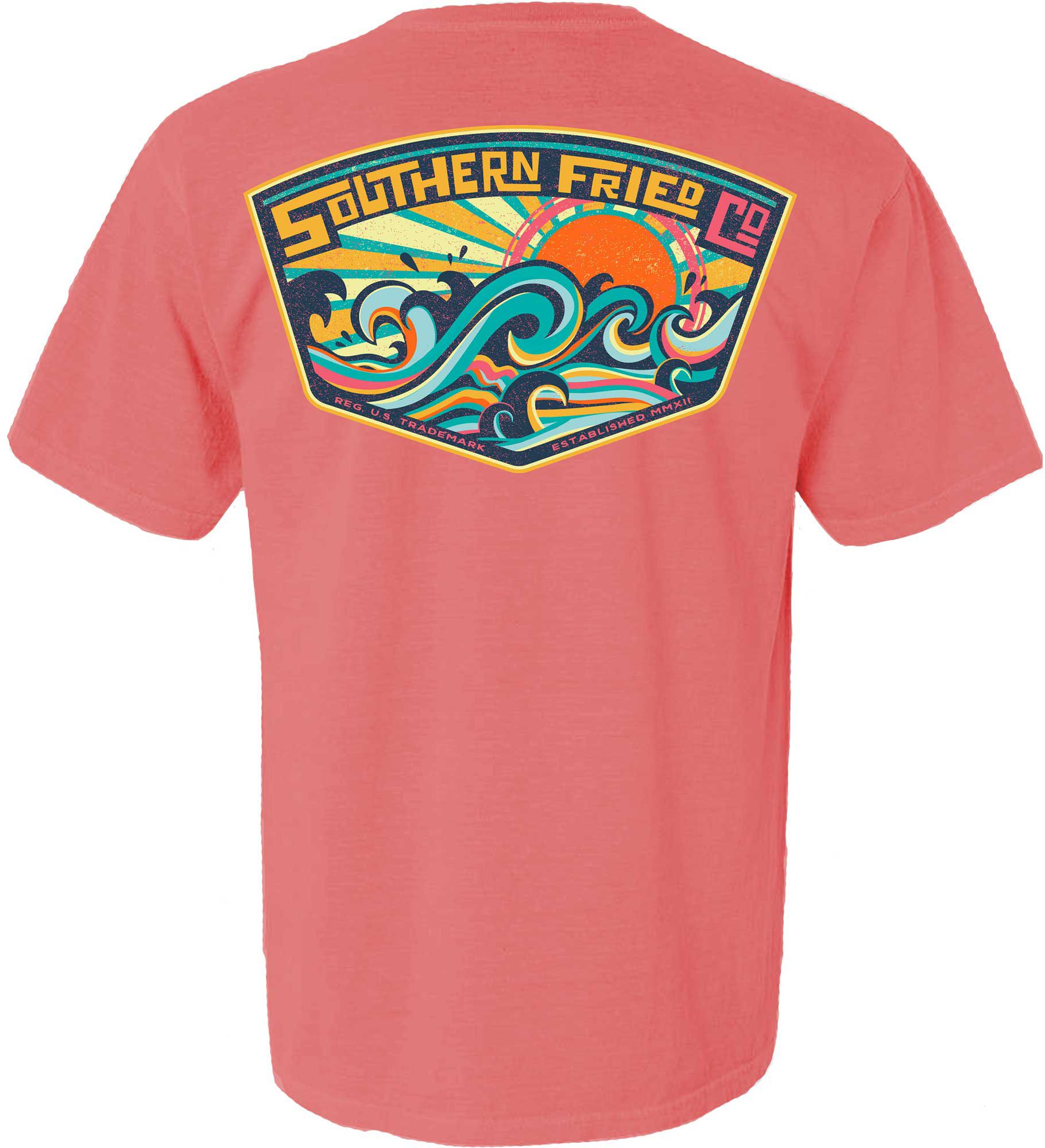 men's southern fried cotton shirts
