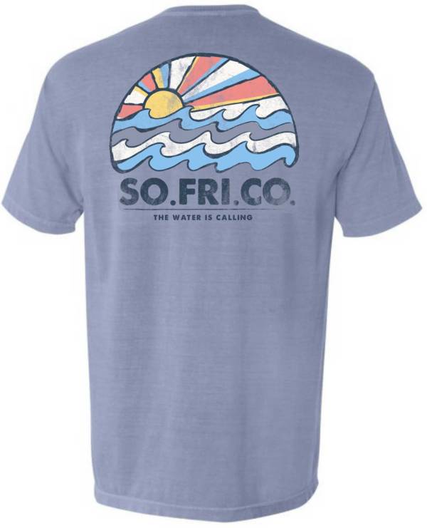 Southern Fried Cotton Men's The Water Is Calling Graphic T-Shirt product image