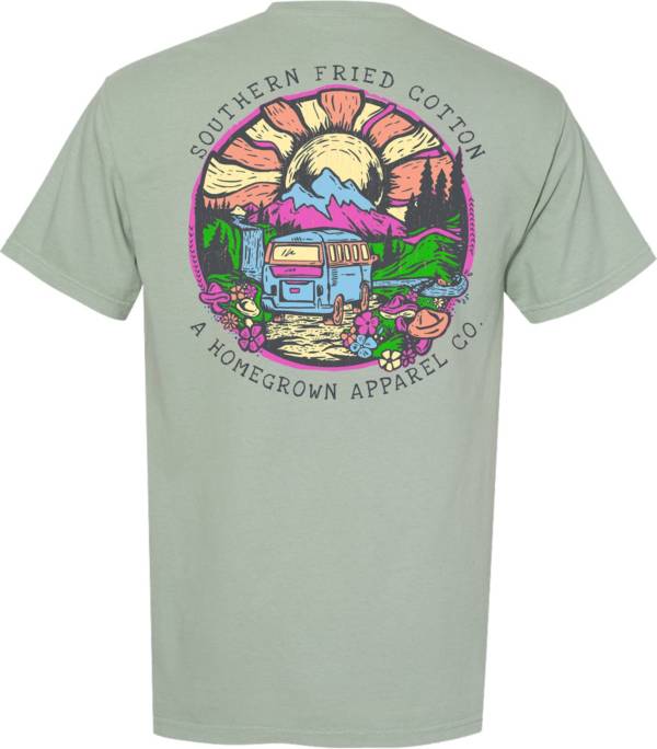 Southern Fried Cotton Men's Weekends Last Forever Short Sleeve Graphic T-Shirt product image