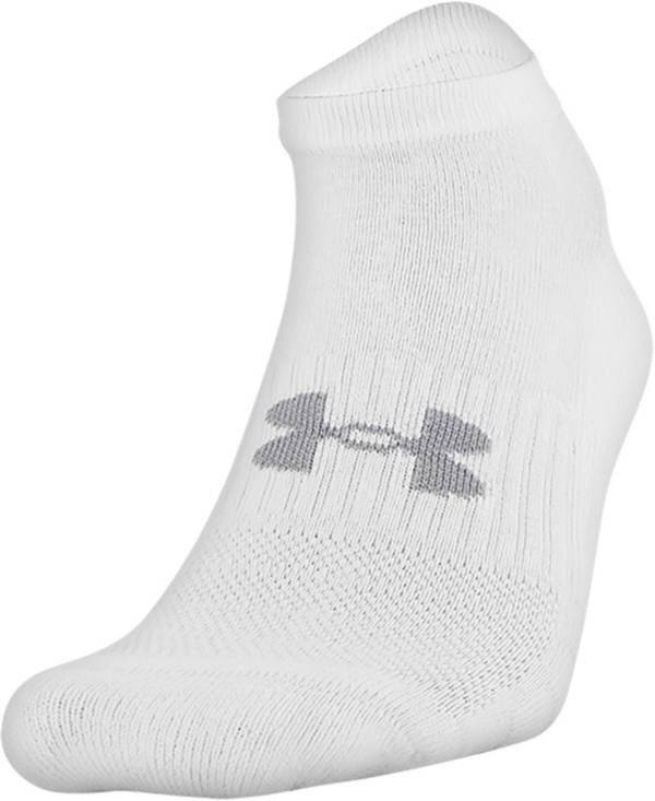 Under Armour Men's Training No Show Golf Socks 6 Pack