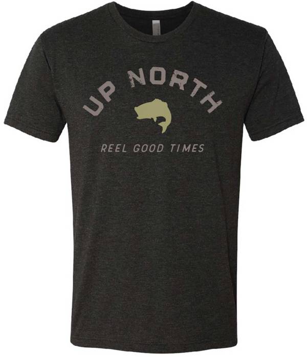 Up North Trading Company Men's Reel Good Time Bass Tee