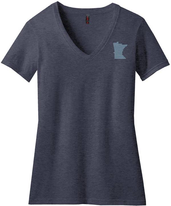 Up North Trading Company Women's Minnesota V-Neck Short Sleeve T-Shirt product image