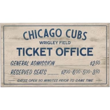 sorry, Open Road Chicago Cubs Ticket Office Sign is currently out of stock