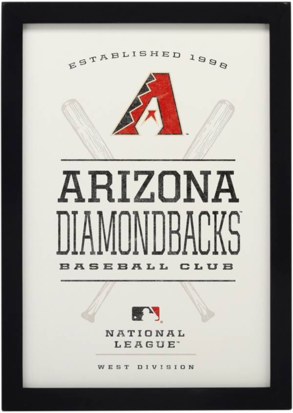 Open Road Arizona Diamondbacks Framed Wood Sign product image
