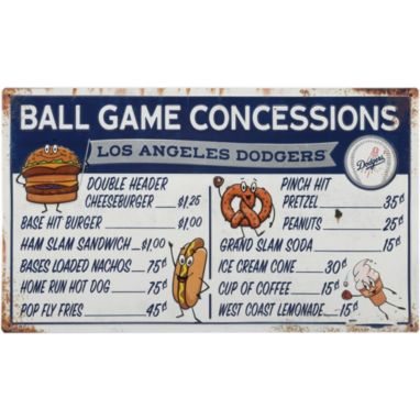 sorry, Open Road Los Angeles Dodgers Concessions Sign is currently out of stock