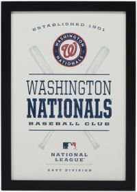 Washington Nationals baseball est. 1901 national league logo shirt