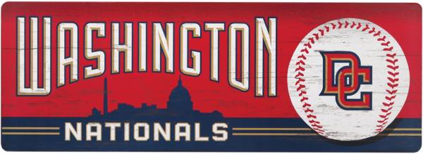 Open Road Washington Nationals Traditions Wood Sign product image