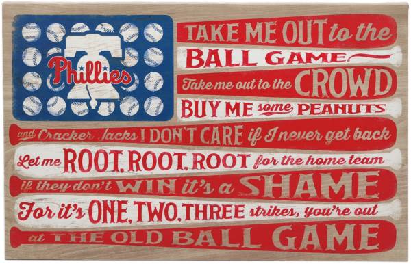 Open Road Philadelphia Phillies Ball Game Canvas product image