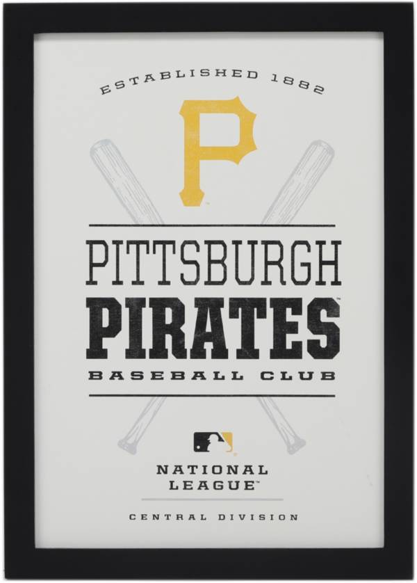 Open Road Pittsburgh Pirates Framed Wood Sign product image